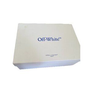 Off-White Empty Shoe Storage Box inlcuding Nordstrom Return Label And $655 MSRP